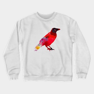 Flower Crow Crewneck Sweatshirt